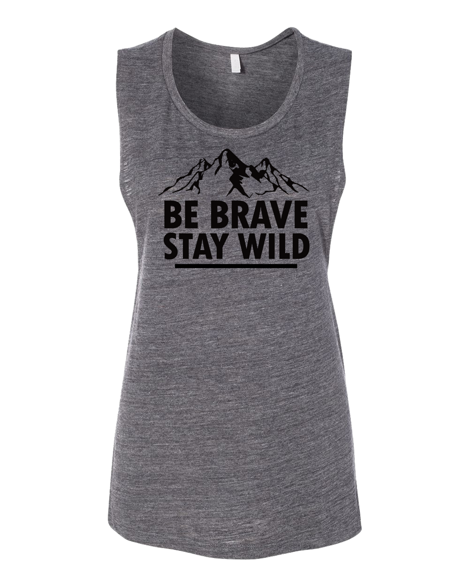 The Wild Collective Dodgers Washed Muscle Tank - Women's