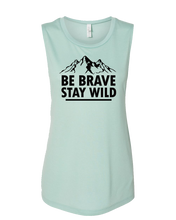 Load image into Gallery viewer, Stay Wild Women&#39;s Muscle Tank
